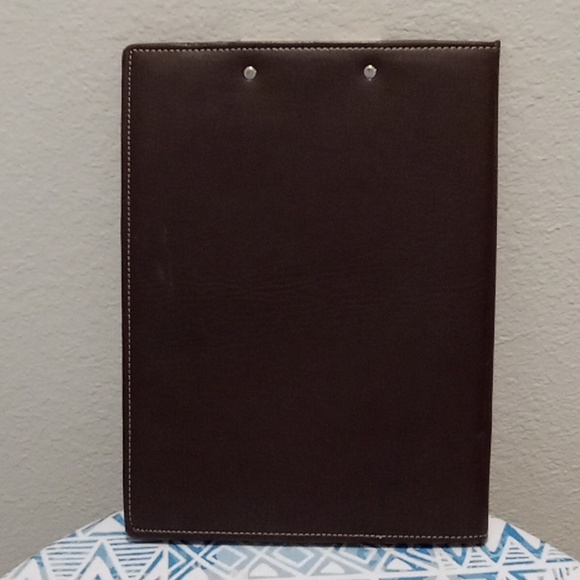 Brown Faux Leather Binder - Picture 7 of 8